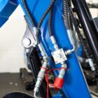 Rippa R13 Pro mini excavator hydraulic lines and cylinder detail