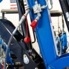 Rippa R18 Pro mini excavator hydraulic lines and auxiliary couplers in Portland Oregon