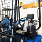 Rippa R18 Pro mini excavator operator station with seat and controls in Portland Oregon