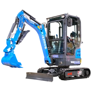 Rippa R18-Pro Enclosed Cab Mini Excavator